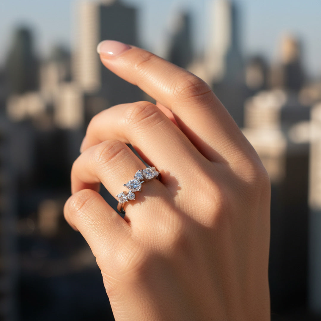 'Elena' Wedding Band