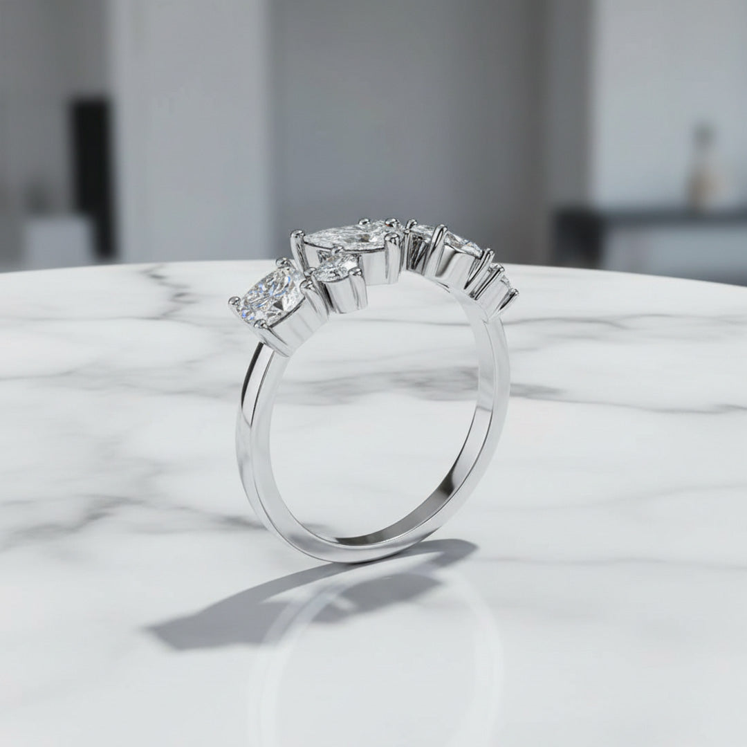 'Elena' Wedding Band