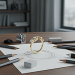 'Elena' Wedding Band