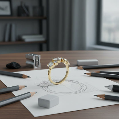 'Elena' Wedding Band