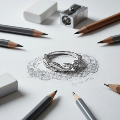 'Kayla' Diamond Band