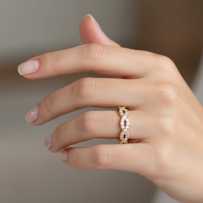 'Kayla' Diamond Band