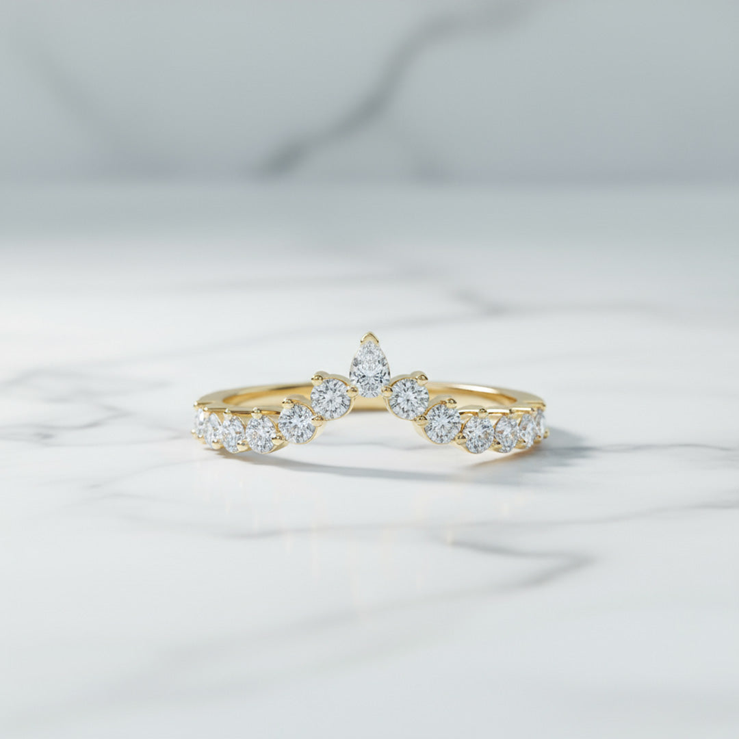 'Diana' Wedding Band