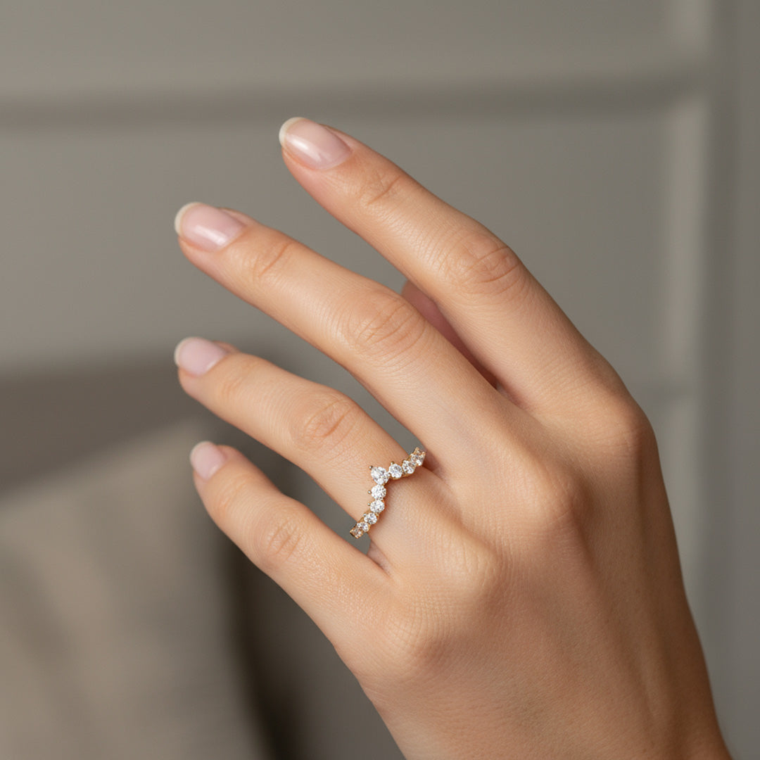 'Diana' Wedding Band