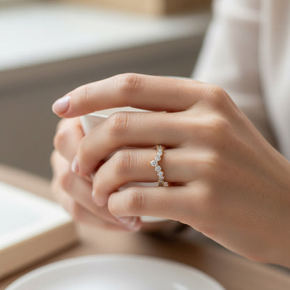 'Diana' Wedding Band