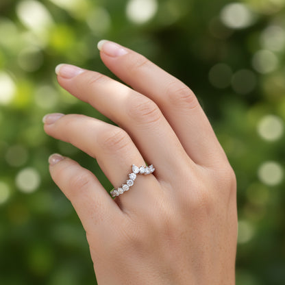 'Diana' Wedding Band