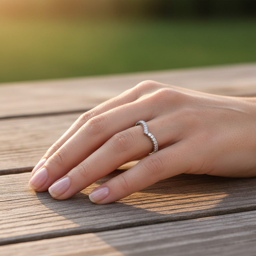 'Emmie' Wedding Band