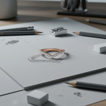 'Emmie' Wedding Band