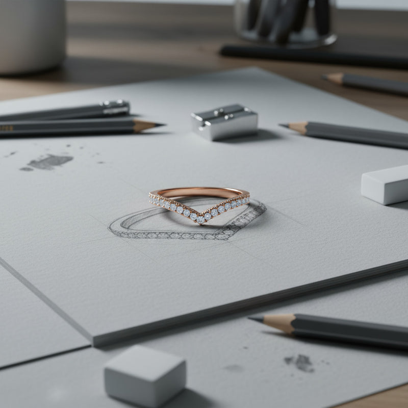'Emmie' Wedding Band