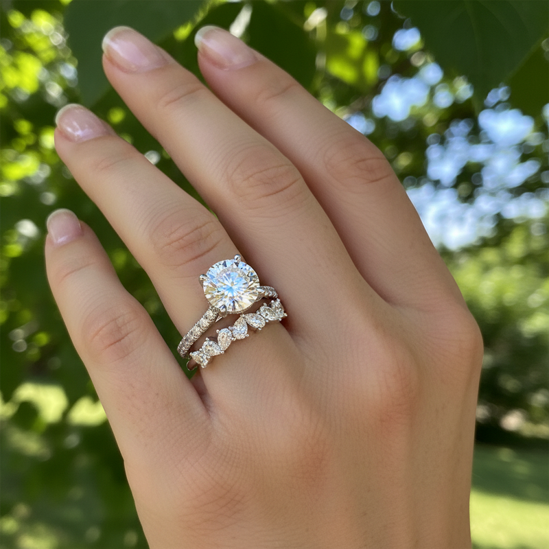 'Skylar' Wedding Band