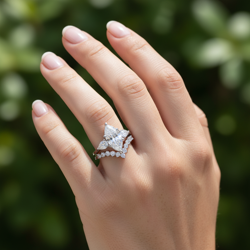 'Diana' Wedding Band