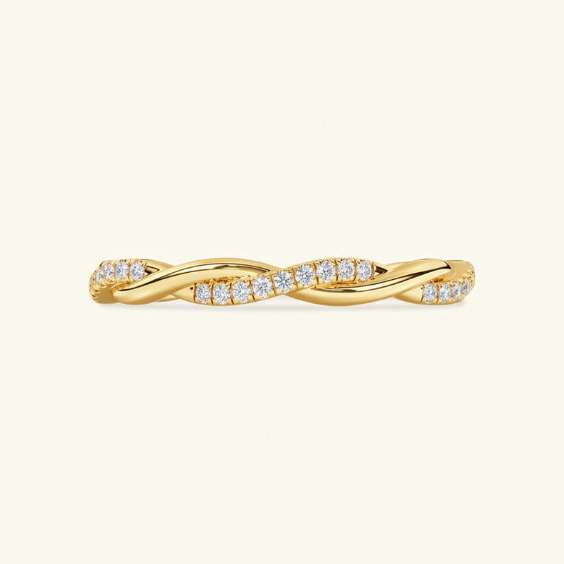 'Lacy' Wedding Band