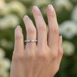 'Lacy' Wedding Band