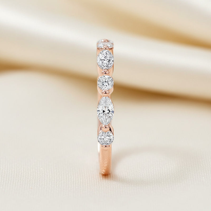 'Violet' Wedding Band