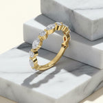 'Violet' Wedding Band