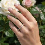 'Violet' Wedding Band