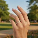 'Violet' Wedding Band