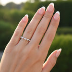 'Violet' Wedding Band