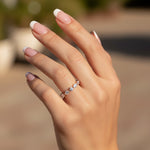 'Violet' Wedding Band