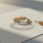 'Violet' Wedding Band