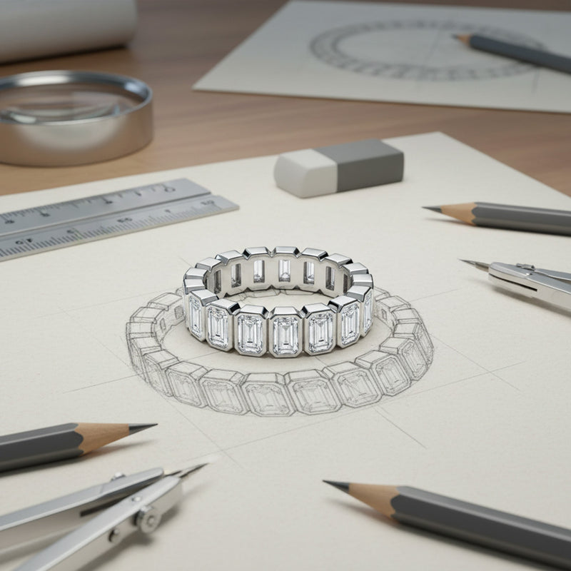 'Leslie' Wedding Band