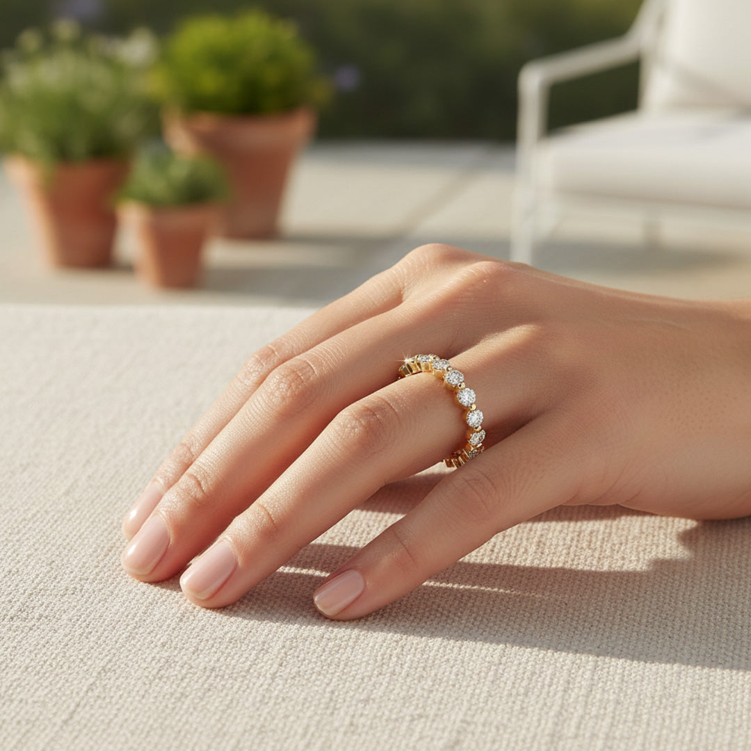 'Lindsey' Wedding Band