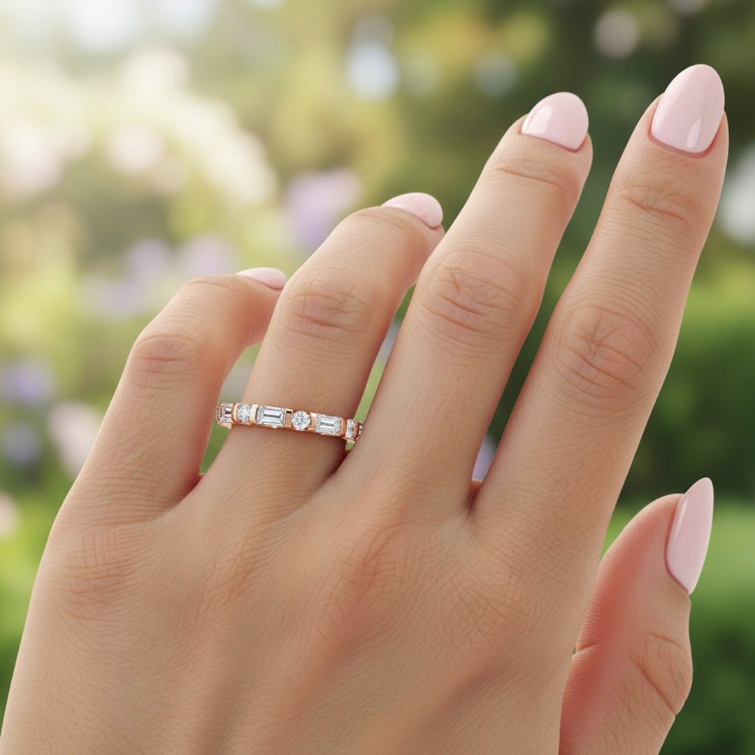 'Rosie' Wedding Band