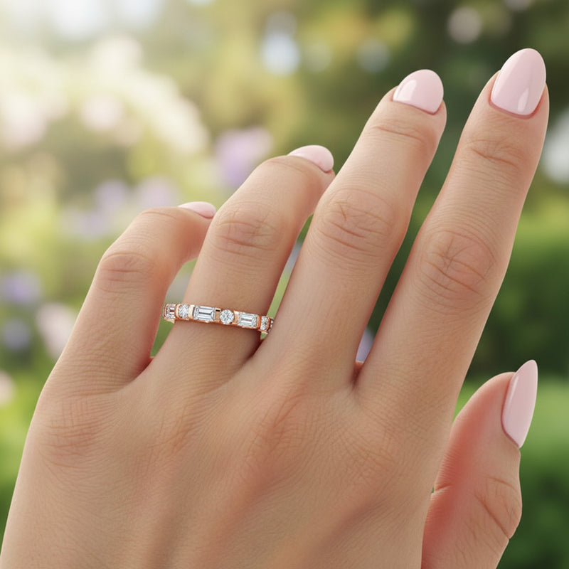 'Rosie' Wedding Band
