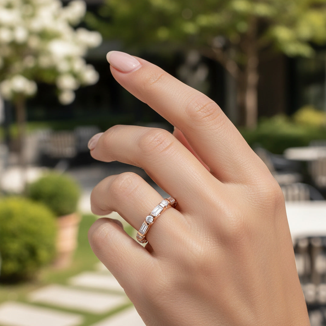 'Rosie' Wedding Band