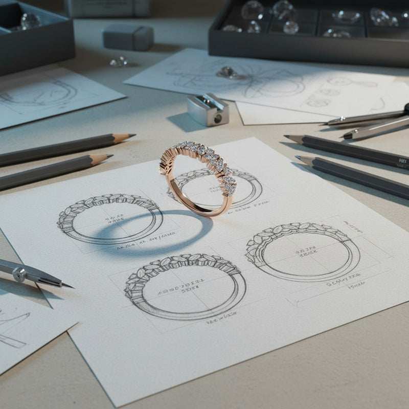'Joy' Wedding Band