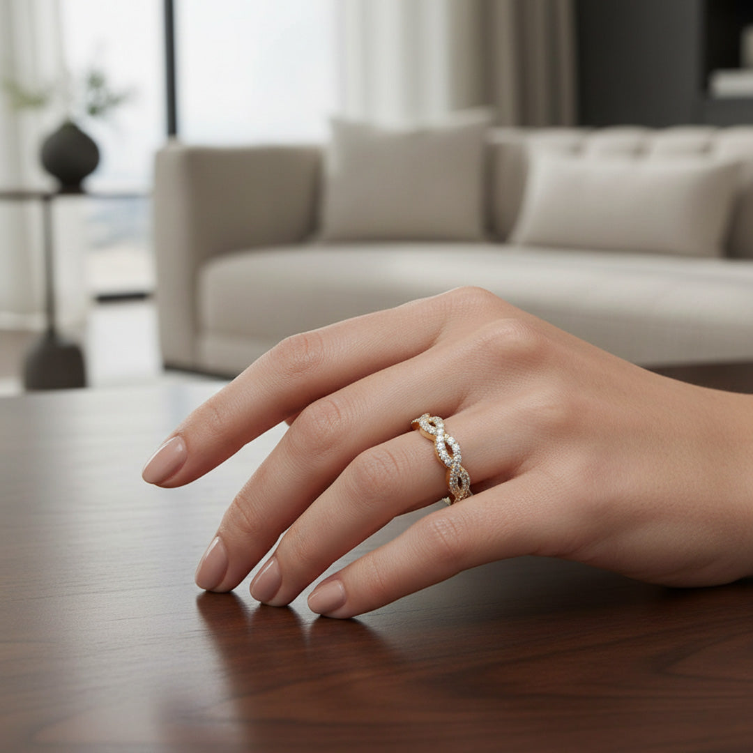 'Kayla' Diamond Band