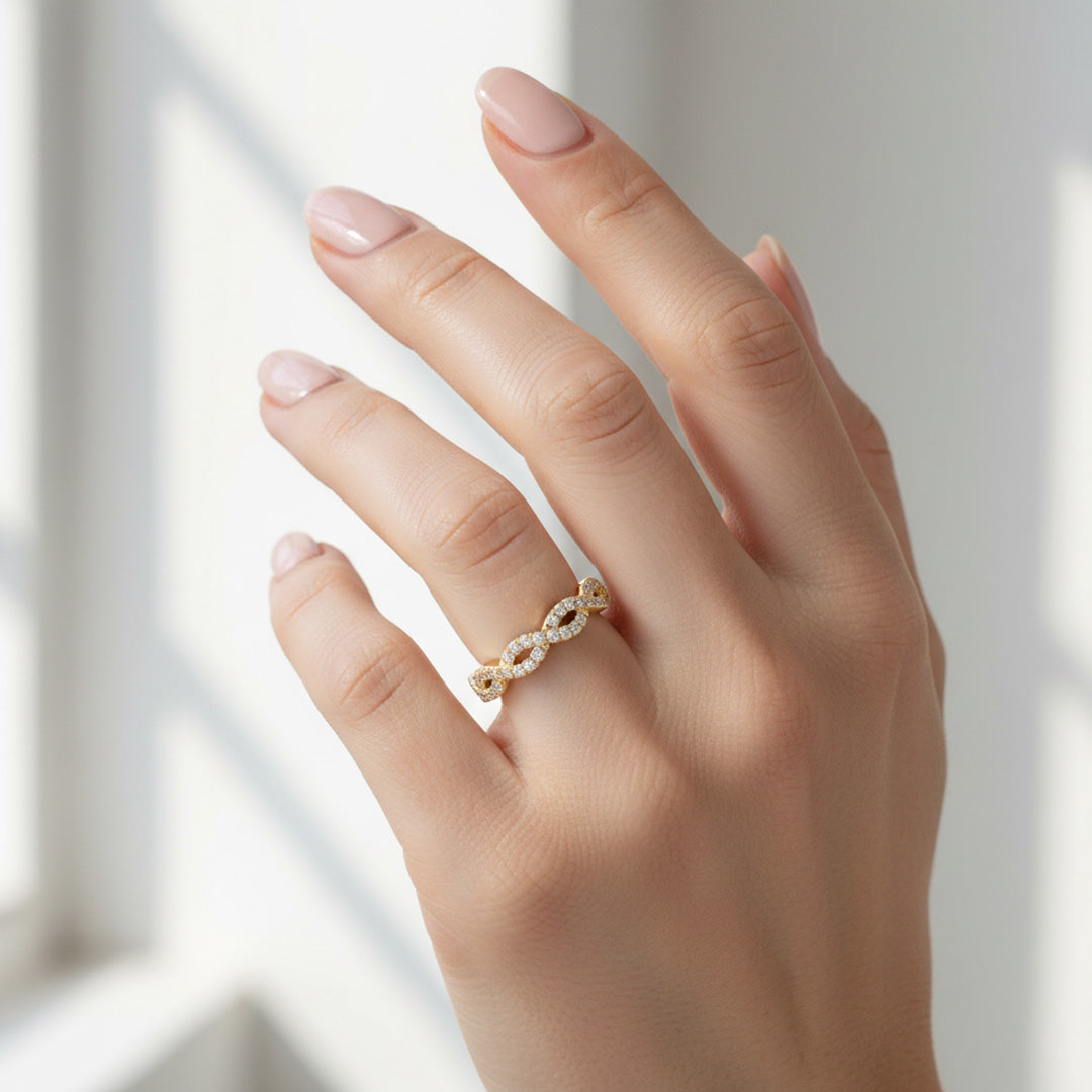 'Kayla' Diamond Band