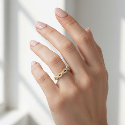 'Kayla' Diamond Band