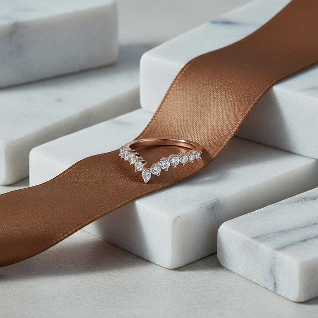 'Diana' Wedding Band