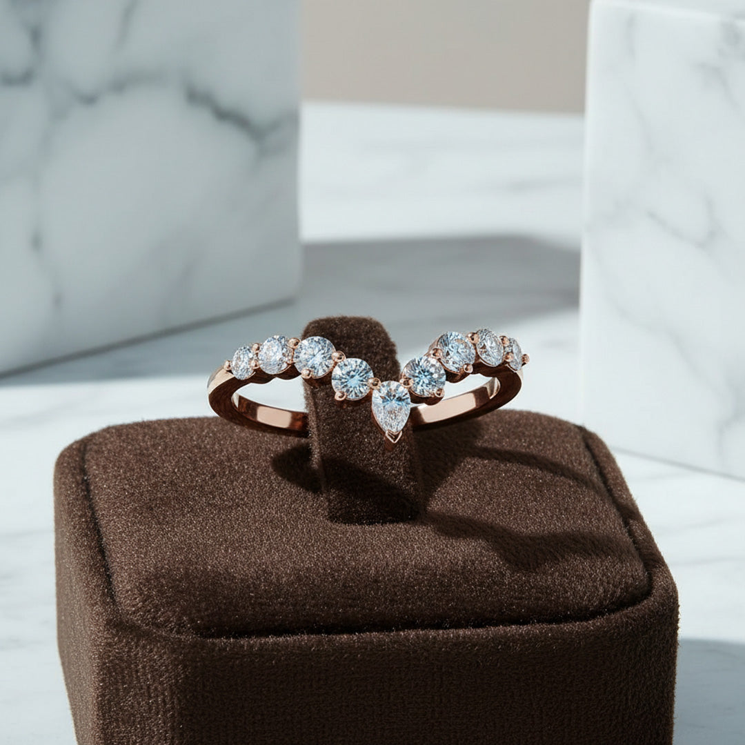 'Diana' Wedding Band