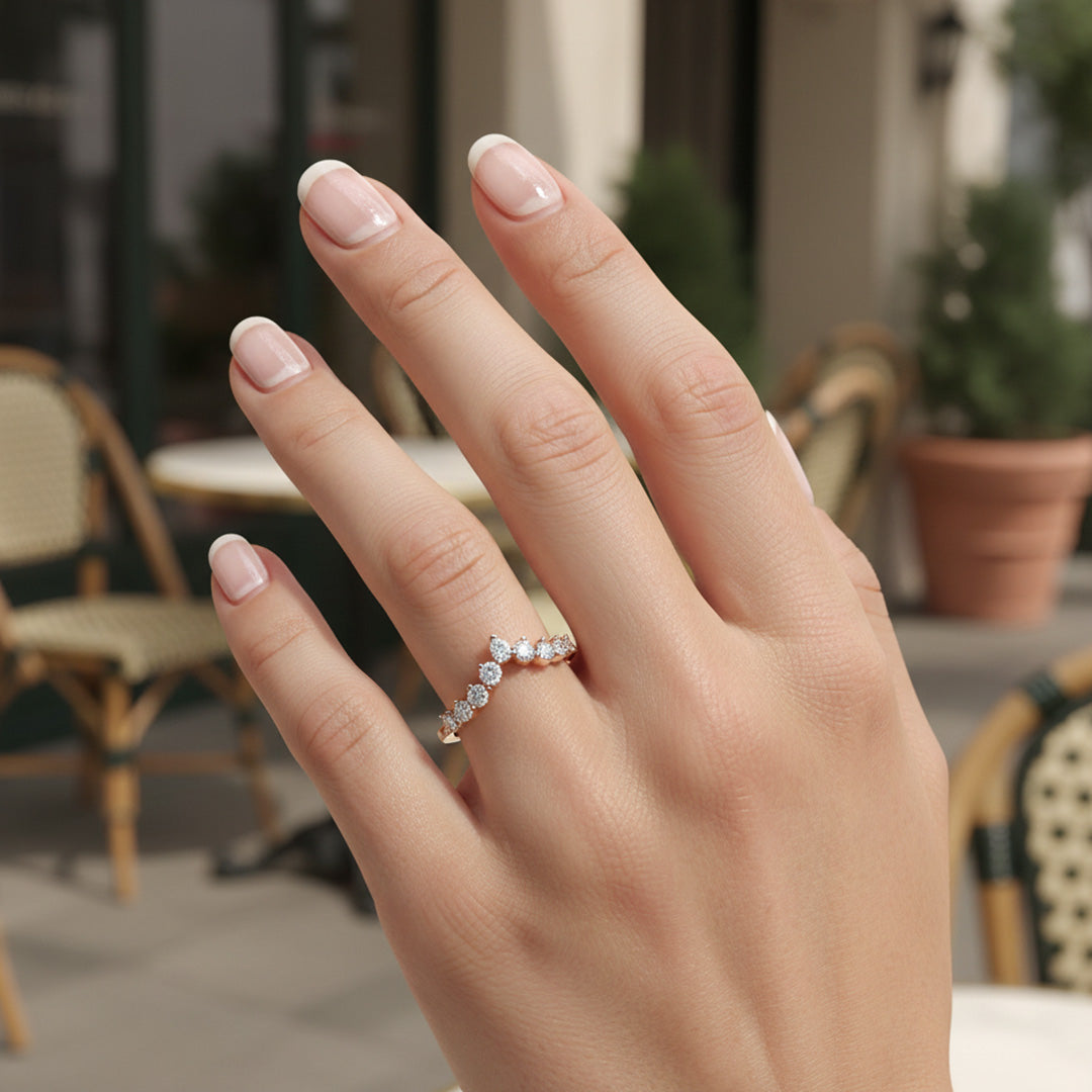 'Diana' Wedding Band