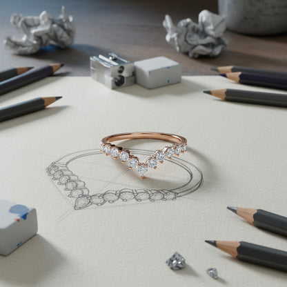 'Diana' Wedding Band