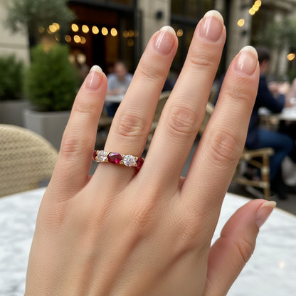 'Jasmine' Wedding Band