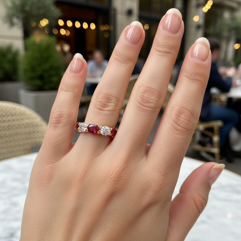'Jasmine' Wedding Band