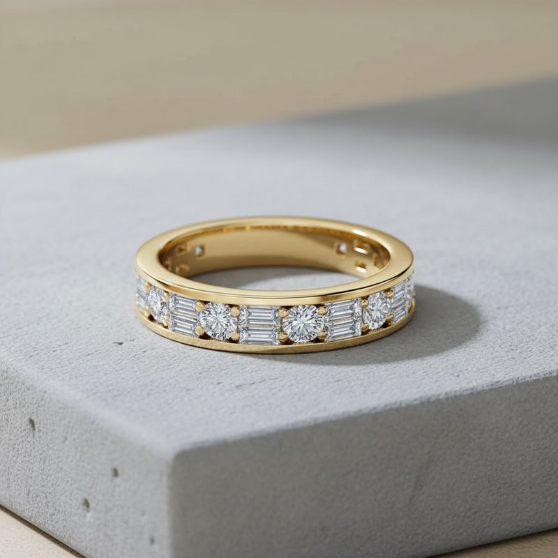 'Jade' Wedding Band