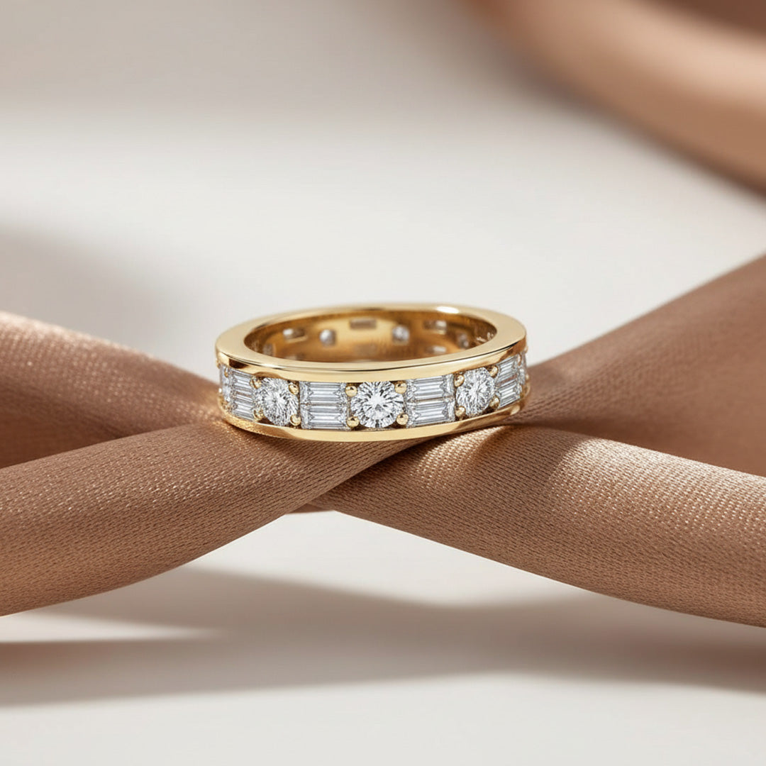'Jade' Wedding Band