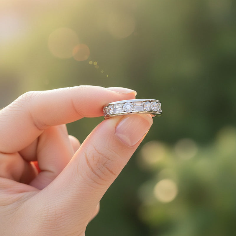 Jade Wedding Band