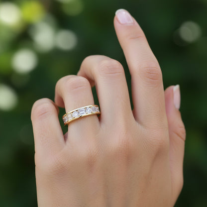 'Jade' Wedding Band
