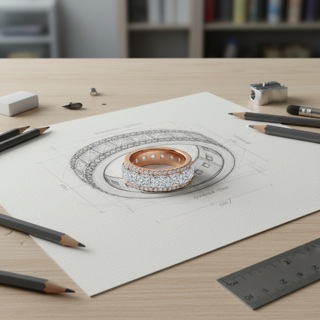 'Quinn' Wedding Band