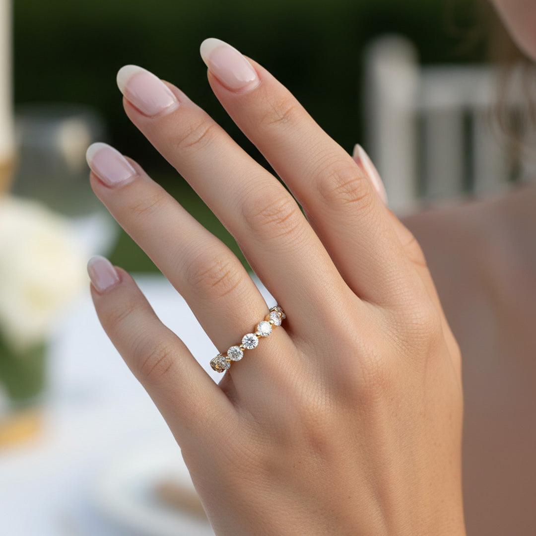 'Lindsey' Wedding Band