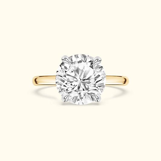 'Jess' Ring with 3.21ct Round Diamond