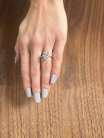 'Lilian' Ring with 1.54ct Pear Diamond