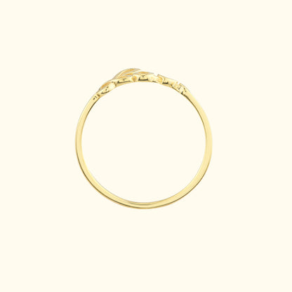 Cursive 'Love' Ring