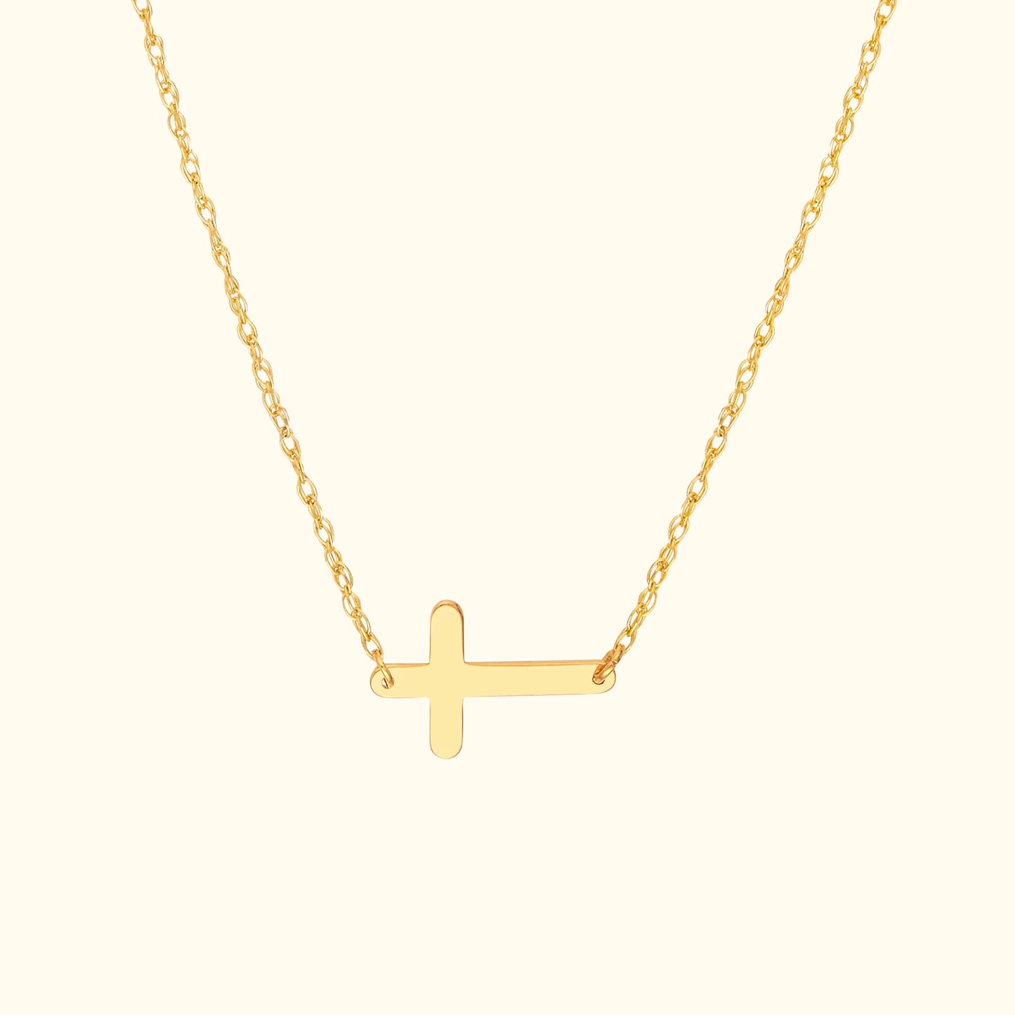 So You Mini E2W Cross Adjustable Necklace