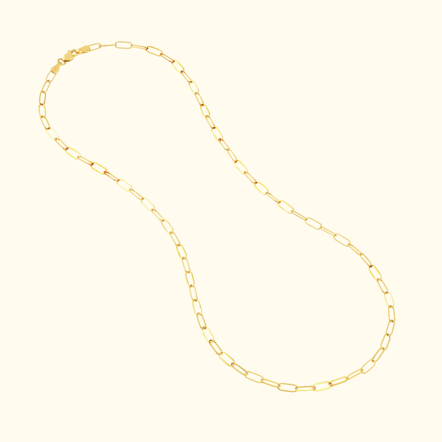 Classic Paper Clip Chain Necklace